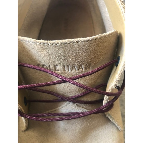 Men's Cole Haan Tan Suede Chukka Boots - Picture 4 of 5